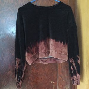 Long sleeve sweeter crop top